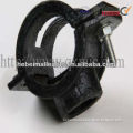 black pipe fitting quick clamp coupling